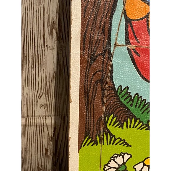 Playskool Jigsaw Muppets Cookie Monster Wooden Toy Puzzle Sesame Street 315-29 - Picture 8 of 8